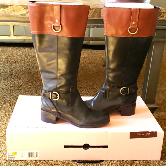 bandolino wide calf boots